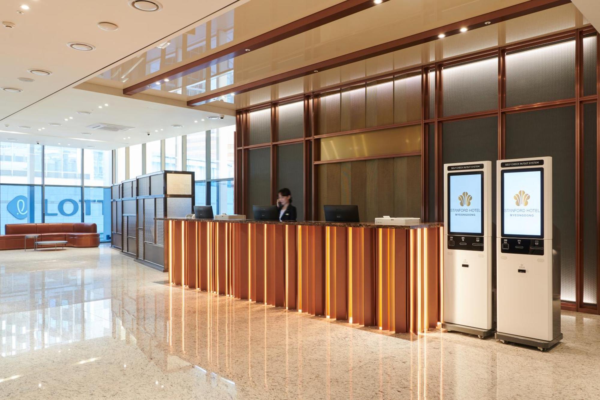 Stanford Hotel Myeongdong Сеул Экстерьер фото